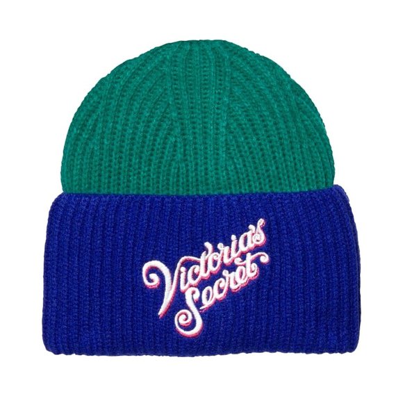Victoria's Secret Colorblock Beanie - Picture 1 of 2